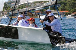 Read more about the article Youth’s hijacking the Skiffs on Sydney Harbour