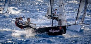 Read more about the article Australian 13ft & 16ft Skiff National Championships at Manly 16ft Skiff Sailing Club – Day 2